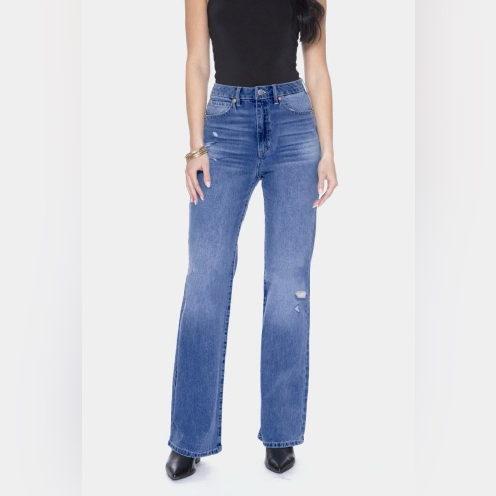 NWT Blue Revival Flex Back High-Rise